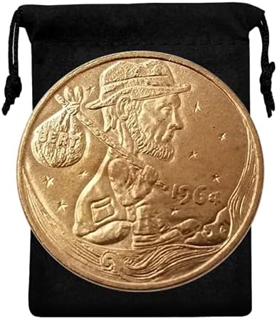 Kocreat Kopija 1964. U.S Hobo Coin - Lincoln Penny One Cent srebrna replika Morgan Dollar SUVENTIR COINSKE IZLAZ