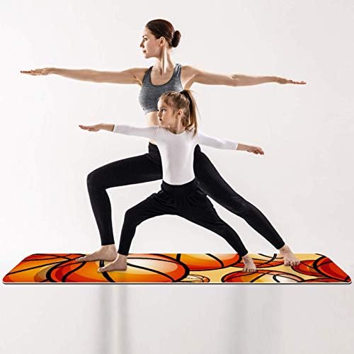 Vrhunska debela prostirka za jogu od ekološke gume za zdravlje i fitness neklizajuća prostirka za sve vrste joga i Pilates