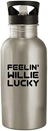 Proizvodi Molandra osjećaju se Willie Lucky - boca vode od nehrđajućeg čelika od 20oz, srebro