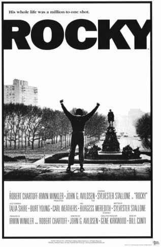 Grafika pop kulture Rocky - 11 x 17 - stil a