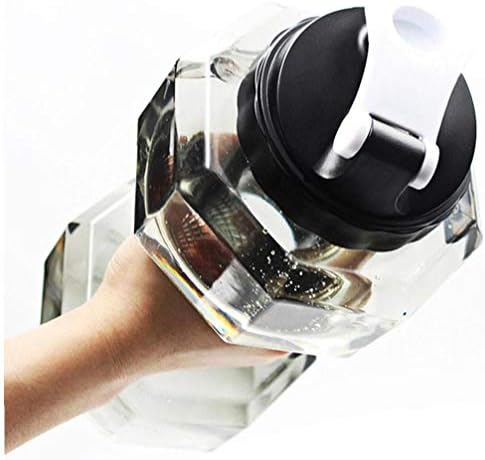 Plastična boca za vodu s bučicom Veliki kapacitet 2,2L Dumbbell Vode kotlića s bučicama u obliku pitke boce s vodom