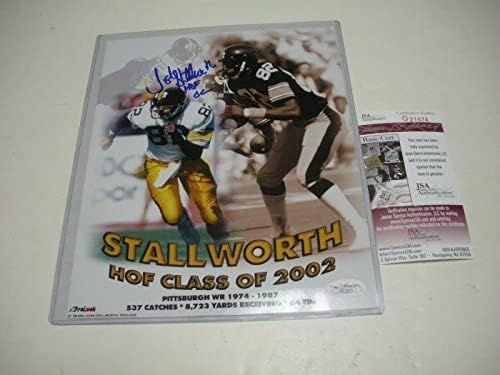 John Stallworth Pittsburgh Steelers HOF 02 Posljednji 1 JSA/COA Potpisan 8x10 Photo - Autografirani NFL fotografije