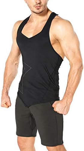Brokig muški stringy Gym Gym Bodybuilding tenk Tops trening fitness y-back mišićni bez rukava bez rukava