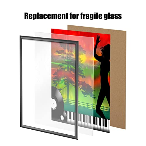 3 komada akrilni lim/pleksiglass ploča 18 x 24 x 1/8 debeli lijevanje, pinziren 3 mm veliki bistri pleksi staklo plastične