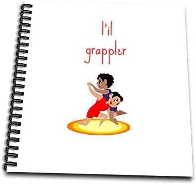 3Drose Lil Grappler, Wrestling Boys, knjiga s crvenim slovima, 12-inčni