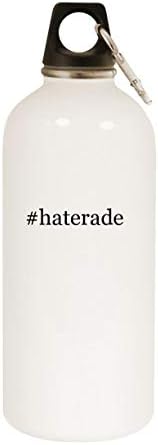 Proizvodi Molandra Haterade - 20oz hashtag boca od nehrđajućeg čelika bijela voda s karabinom, bijela