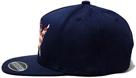 SAD Patriots kapa s kopčom američke zastave s ravnim obodom, podesiva bejzbolska kapa za Kamiondžije za muškarce za mlade