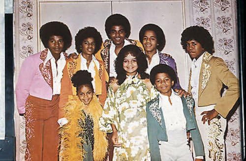 Mladi Michael Jackson & Family 8x10 Fotografija C2349