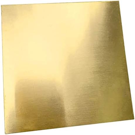 Huilun mesingani list mesingani list duljina 8 x 8 inča, razne specifikacije za zanatske metale DIY mjedene ploče