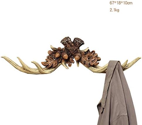 KXDFDC vješalica kaputa u obliku životinjskog u obliku kuka teška, rustikalni, ukrasni poklon, rustikalna brončana boja