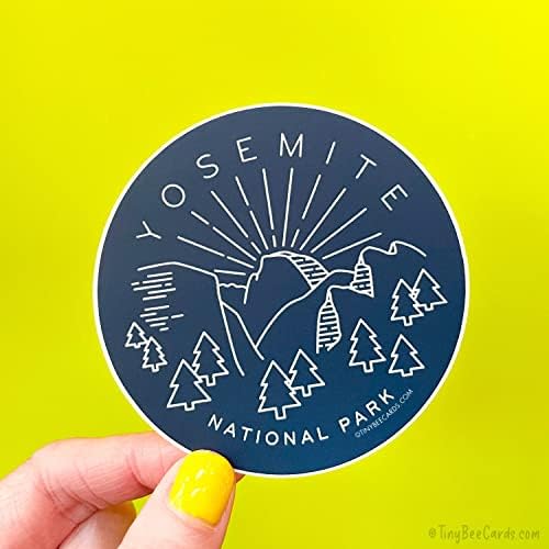 Naljepnica Nacionalnog parka Josemiti-ljubitelji prirode, Darovi za aktivnosti na otvorenom u Nacionalnom parku, naljepnica