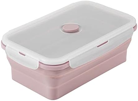 ; Vanjska kutija za ručak za piknik silikonska sklopiva kutija za ručak nepropusna kutija za svježe voće ladica za pohranu