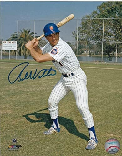 Bobby Valentine New York Mets Action potpisan 8x10 - Autografirane MLB fotografije