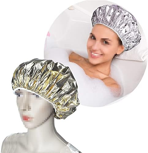 5pcs poklopci za obradu kose za višekratnu upotrebu/aluminijska folija za pečenje ulja za kosu kape za kosu vodootporne hranjive