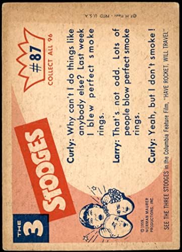 1959. Fleer Three Stooges 87 Nitko ne napušta sobu VG/EX