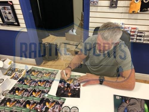 Brett Favre potpisao Green Bay Packers Super Bowl XXXI Unradmed 8 × 10 Fotografija - Klinac - Autografirane NFL fotografije