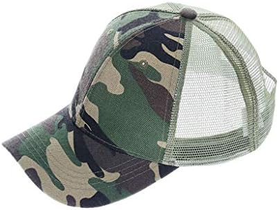 Unisex vanjski kamuflažni kamiondžija obični bejzbol vizir kapica tata šešir šešir šešir
