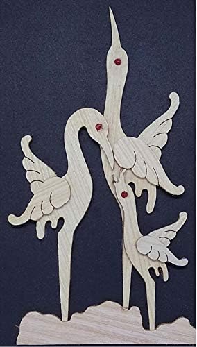 Lootkabazaar ukrasna ručno izrađena dobrodošlicu labudo drveni zid visi
