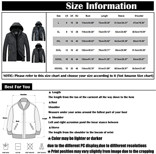 Uofoco udobnost punog rukava hladni pamučni kaputić skladbeni gumb za školsku jaknu s kapuljačom plus veličine solidne boje