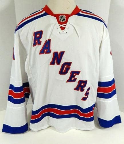 New York Rangers Benn Ferriero 36 Igra izdana POS koristio je White Jersey DP08992 - Igra korištena NHL dresova