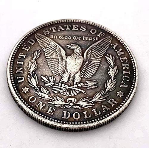 Izazov novčića 1921. Indijska glava lubanje Antički bakar Old Silver Commemorative Coin Kopiranje ukrasa Zbirka kolekcija