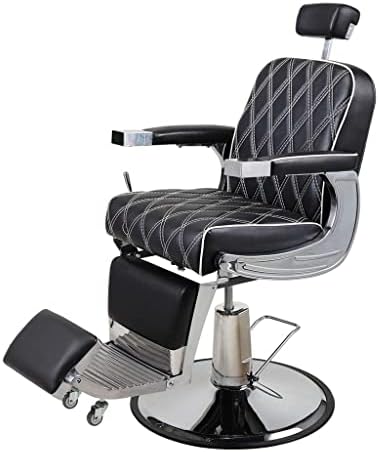 N/A naslonjena brijačnica Hidraulička salonska stolica s podesivim naslonom za glavu i teškim bazom za rezanje kose