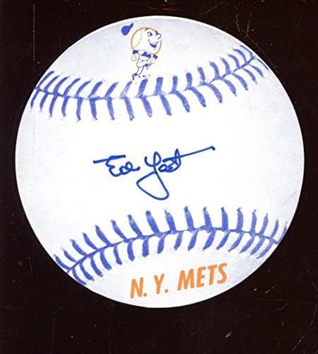 Eddie Yost Autografirani New York Mets Paper Baseball Hologram - Autografirani bejzbols