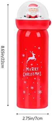 Čuvari darovi božićni izolirani toplinski putopis: Putni odmor vakuuma izolirana boca Djed Mraz boca pića za kavu toplo piće