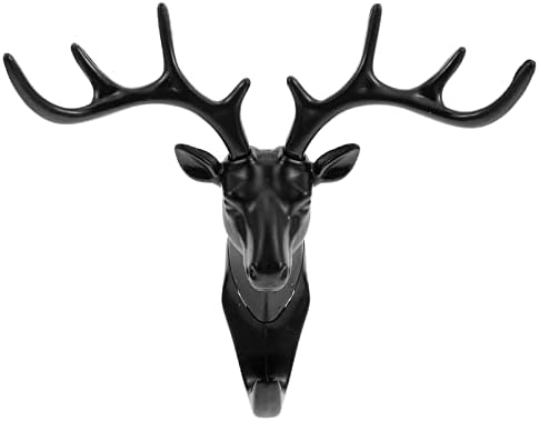 Jelena glava zidna kuka vješalica: glava divlje životinje jednostruka zidna kuka vješalica ukrasni oblik oblika zid montirana